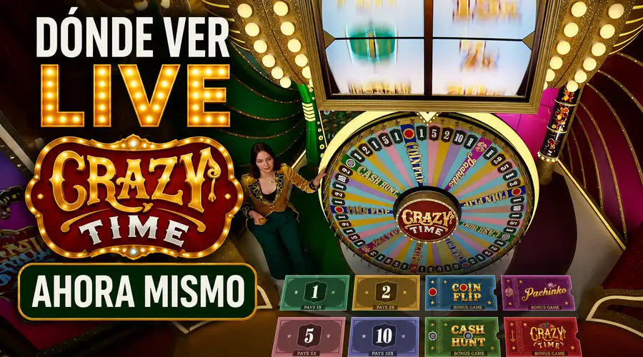 Dónde ver Live Crazy Time