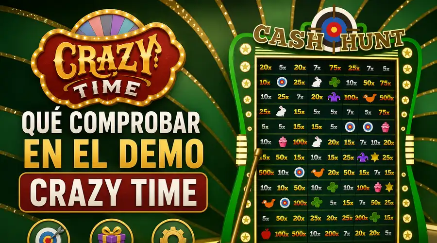Qué comprobar en el Demo Crazy Time